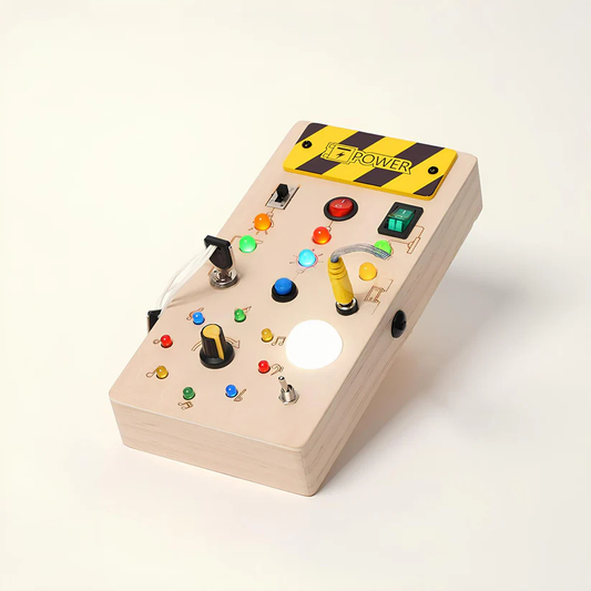 Montessori Wooden Switch Board