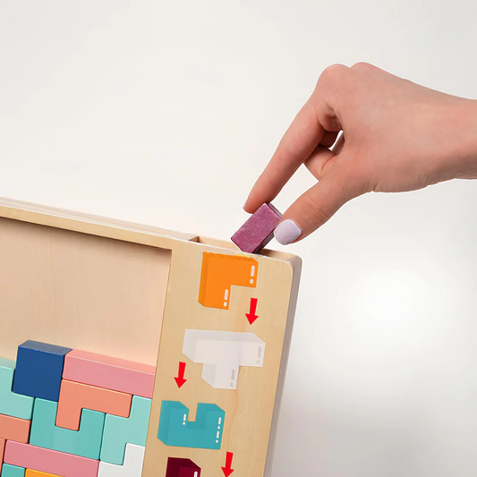 Montessori Wooden Tetris