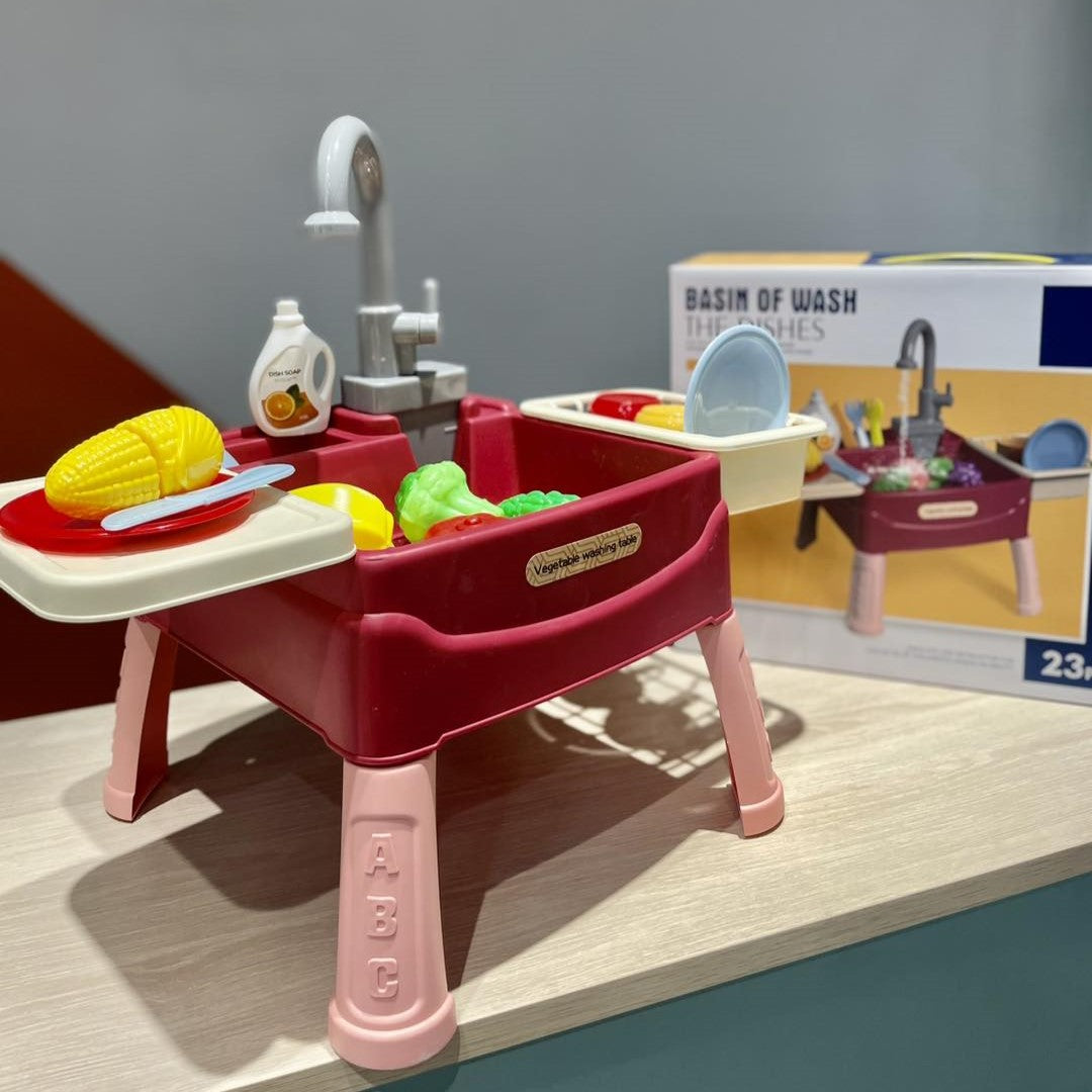 Montessori-Inspired Standing Water Sink β Indoor & Outdoor Play Station