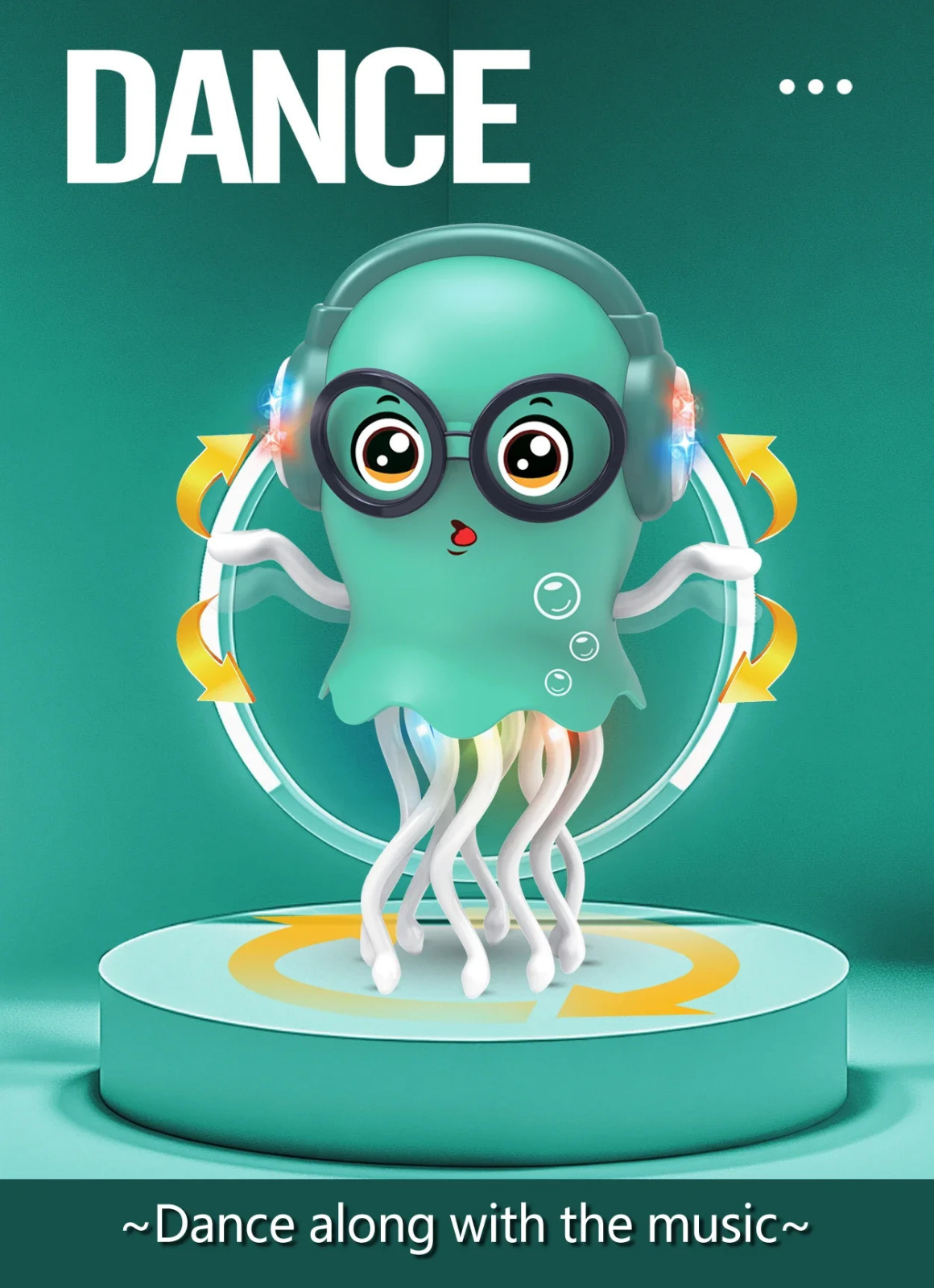 Dancing Octopus – Interactive Electronic Toy for Kids | Fun, Educational & Perfect Gift