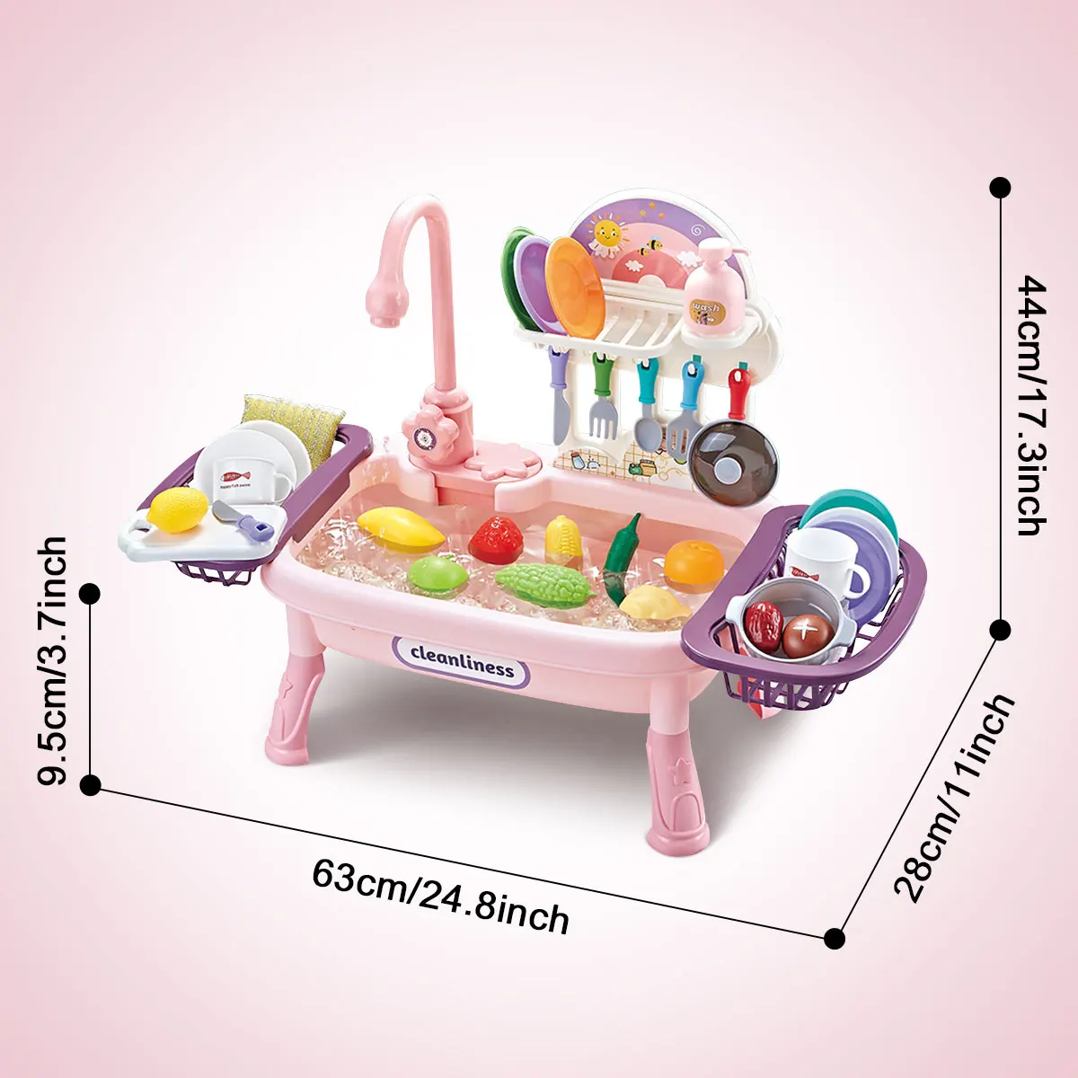 Montessori-Inspired Standing Water Sink β Indoor & Outdoor Play Station