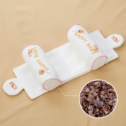 Organic Baby Head-Shaping Pillow – Soft, Safe & Supportive for Newborns 0–12 Months