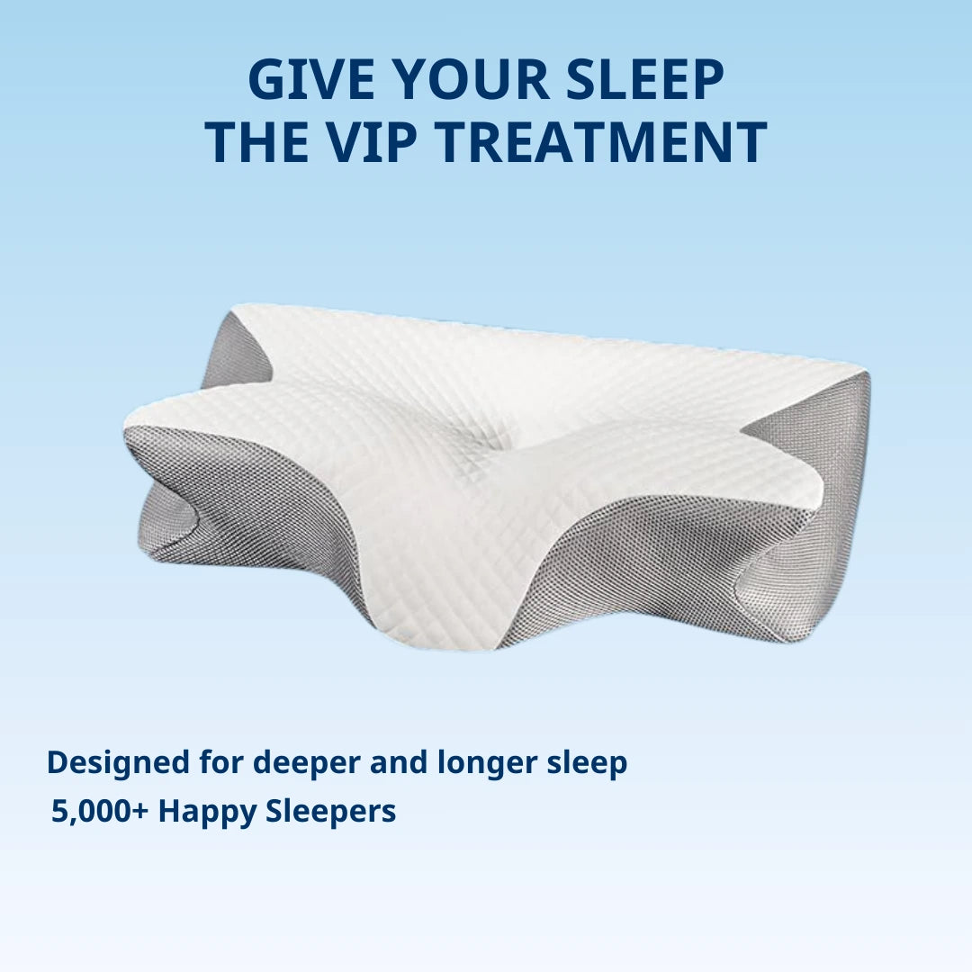 Ergonomic Pillow – Wake Up Refreshed — Every Single Morning