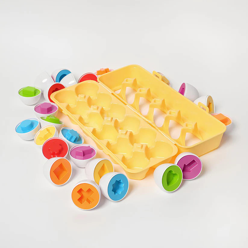 Montessori Geometric Eggs