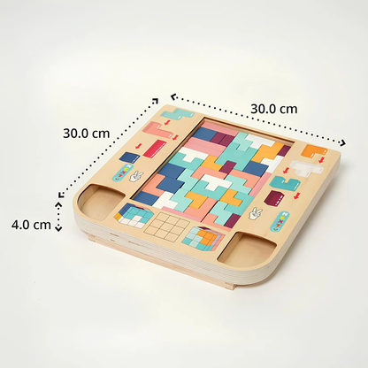 Montessori Wooden Tetris