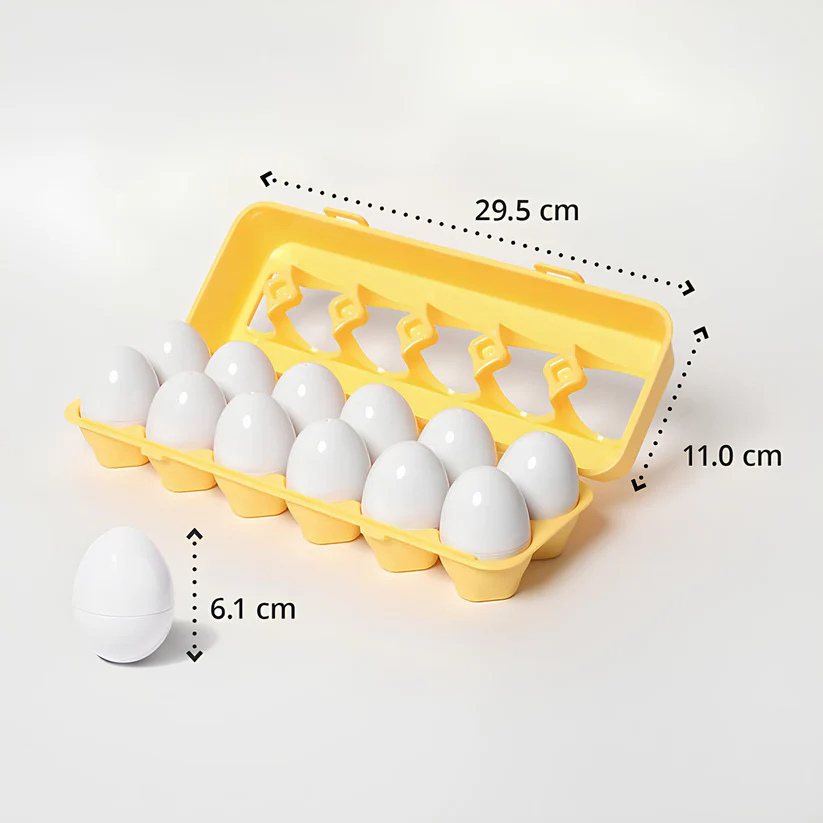 Montessori Geometric Eggs