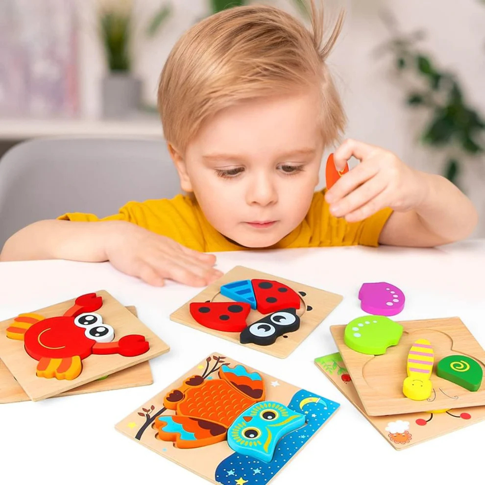 Montessori Happy Puzzles (6 Pack)