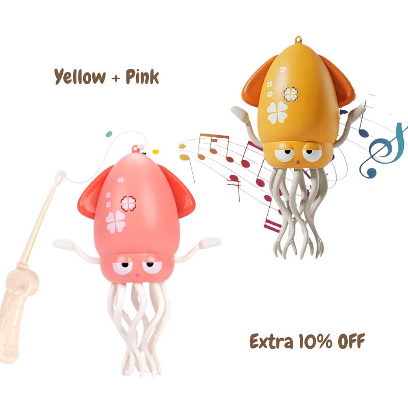 Meet the Dancing Octopus – the playful little buddy that turns fussy moments into giggles!
