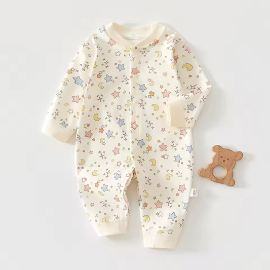 Essential Premium Cotton Romper - Playful Storytime