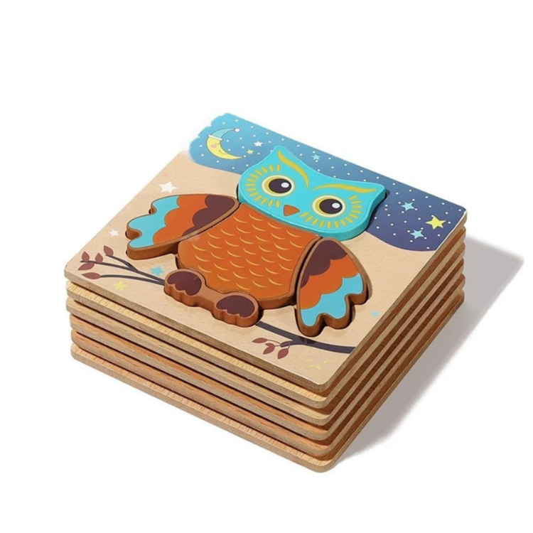 Montessori Happy Puzzles (6 Pack)