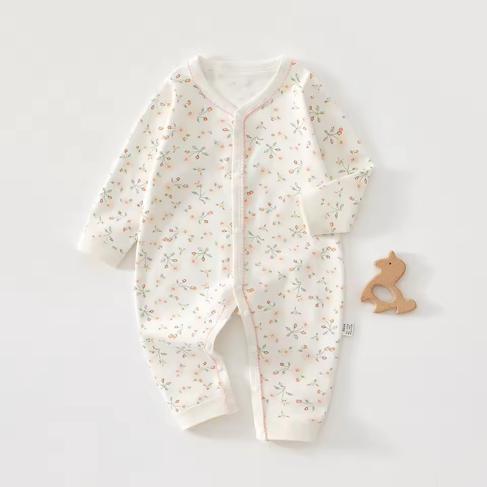 Essential Premium Cotton Romper - Little Blossom