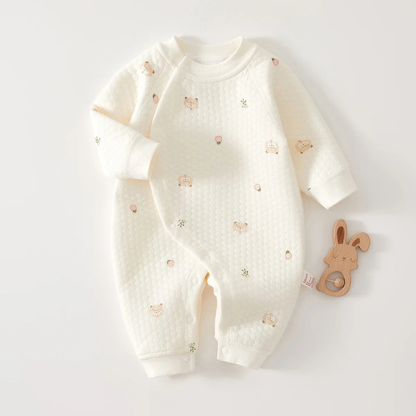 Cozy Premium Cotton Romper - Tiny Prints