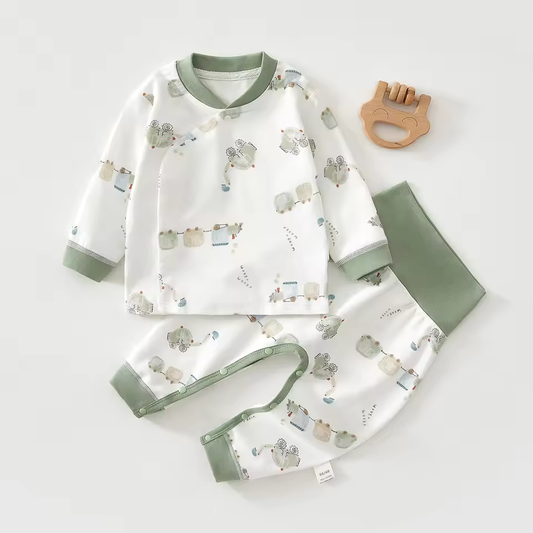 Essential Premium Cotton Two-Piece Set - Whimsical Parade