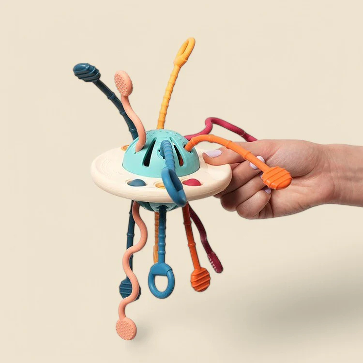 Montessori Silicone Pulling Toy