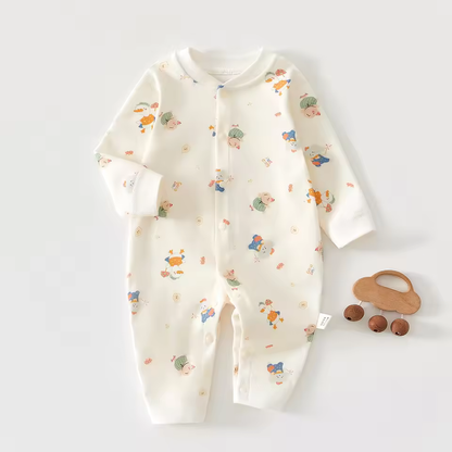 Essential Premium Cotton Romper - Playful Storytime