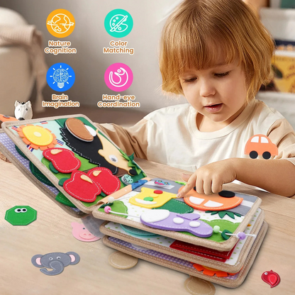 Montessori Genius Giraffe Book