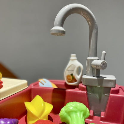 Montessori-Inspired Standing Water Sink – Indoor & Outdoor Play Station