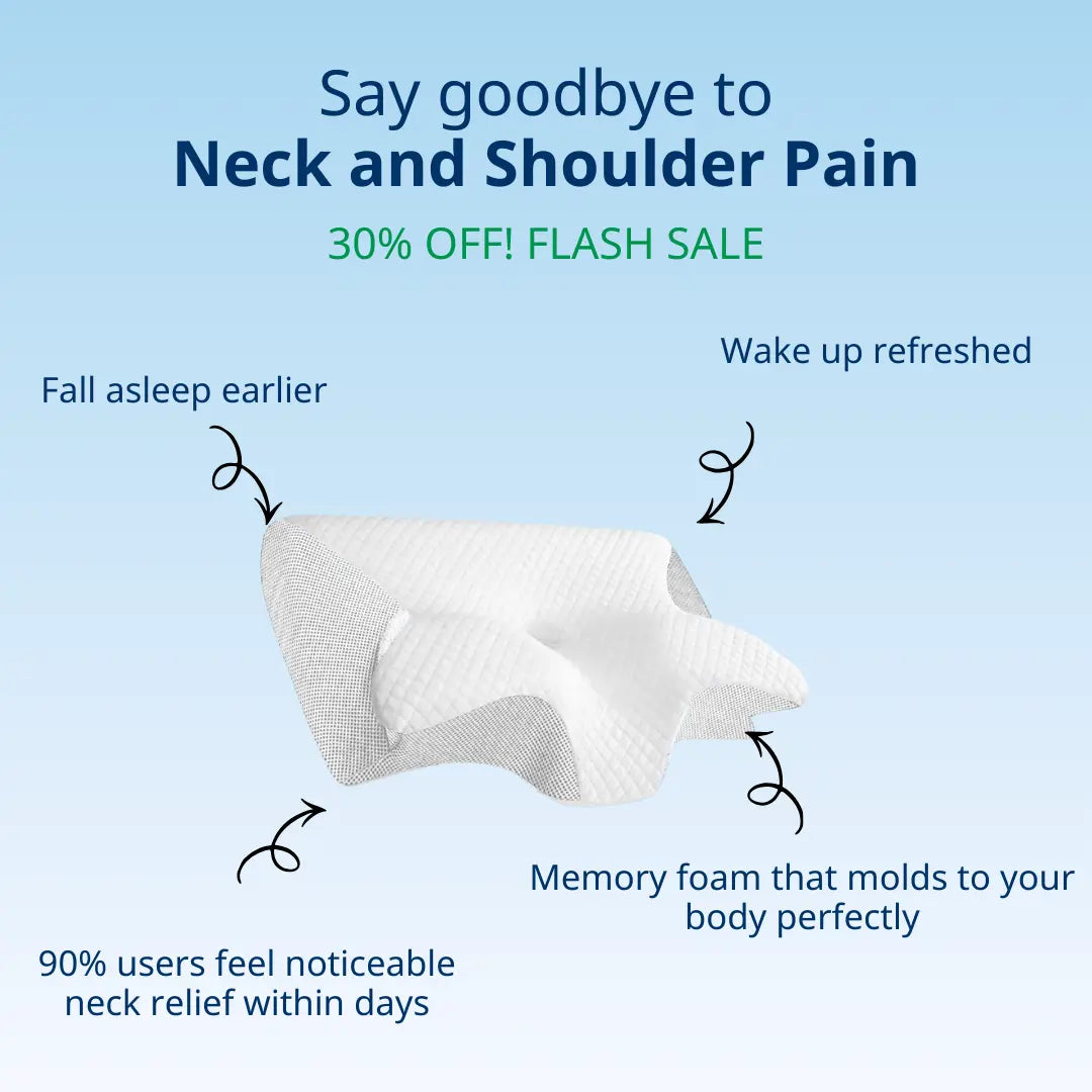 Ergonomic Pillow – Wake Up Refreshed — Every Single Morning