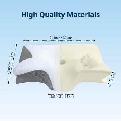 Ergonomic Pillow – Wake Up Refreshed — Every Single Morning