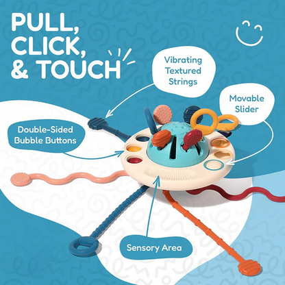 Montessori Silicone Pulling Toy