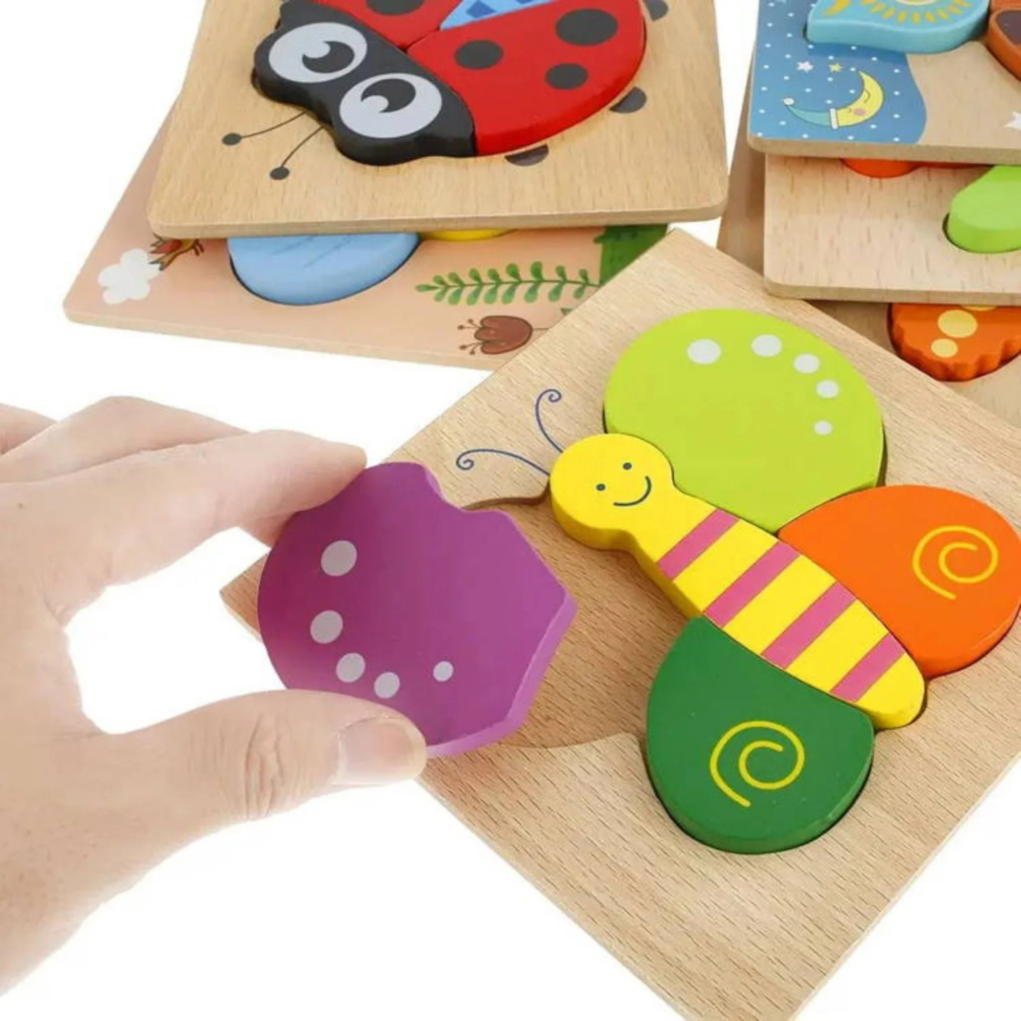 Montessori Happy Puzzles (6 Pack)