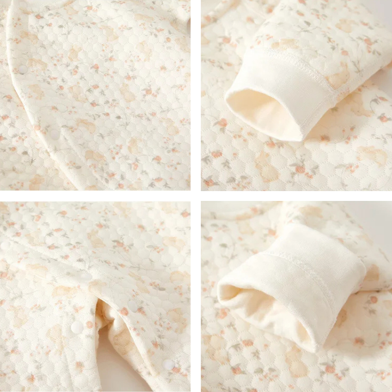 Cozy Premium Cotton Romper - Tiny Prints