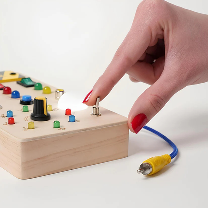 Montessori Wooden Switch Board