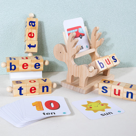Montessori Spin and Spell Set