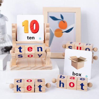 Montessori Spin and Spell Set